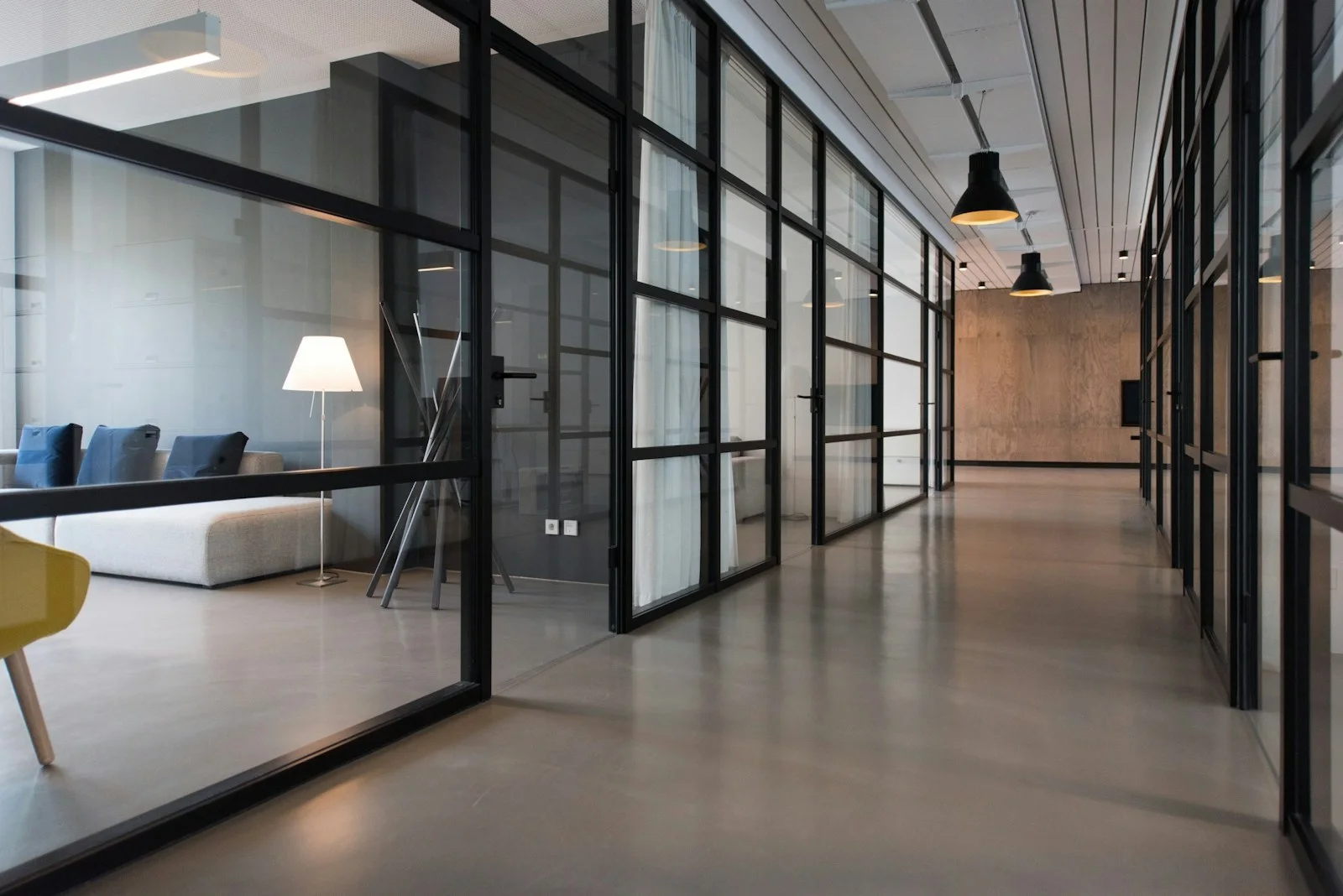 Commercial interior, shown as painting inspiration