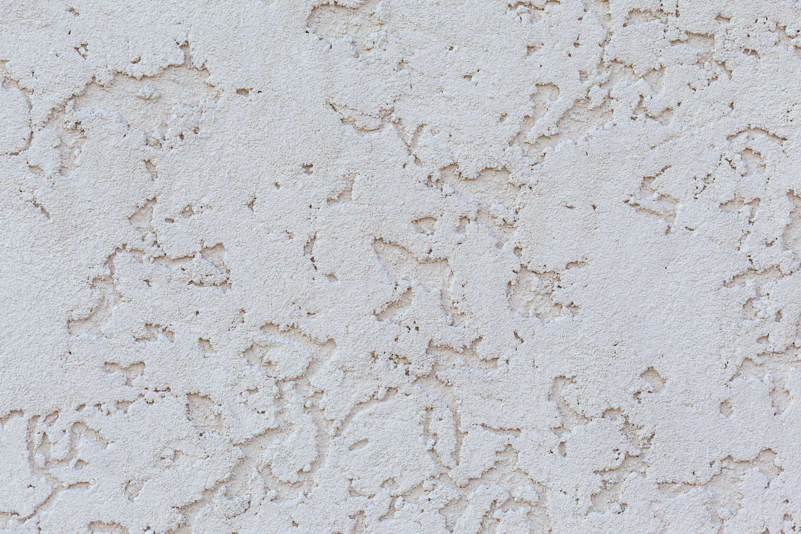 Close-up of a white plaster surface, used as a material reference